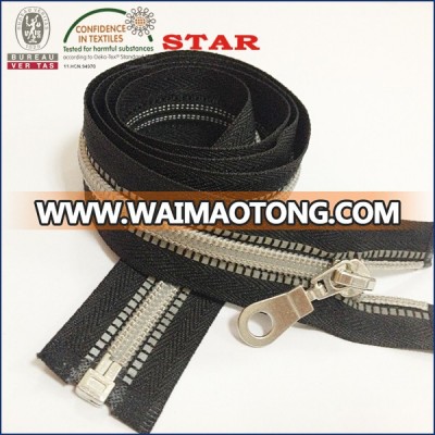 NO.5 FOUR STONE NYLON ZIPPERS